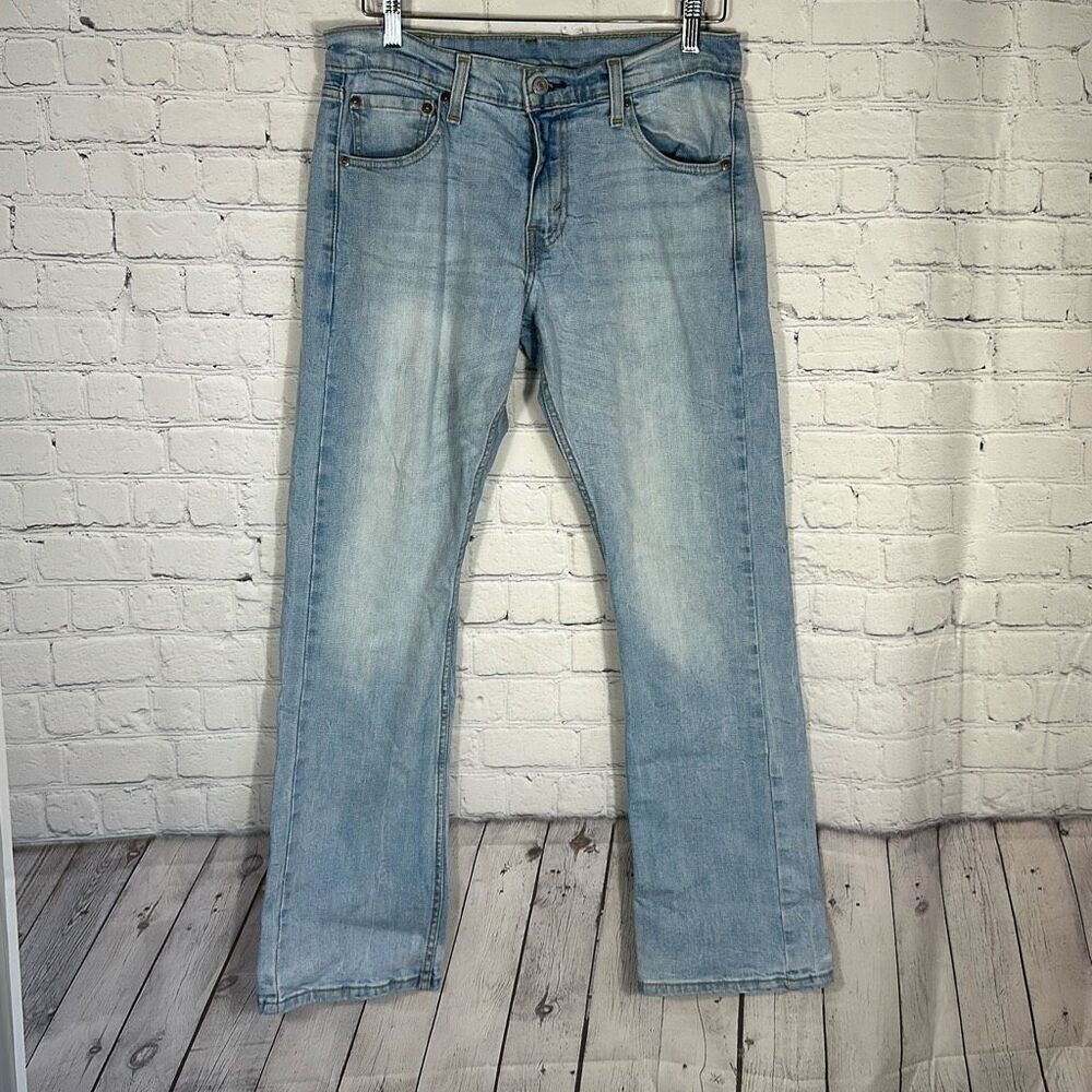 Levi’s‎ 527 Men’s Low Boot Cut  Jeans size W30 x L31 Light Wash